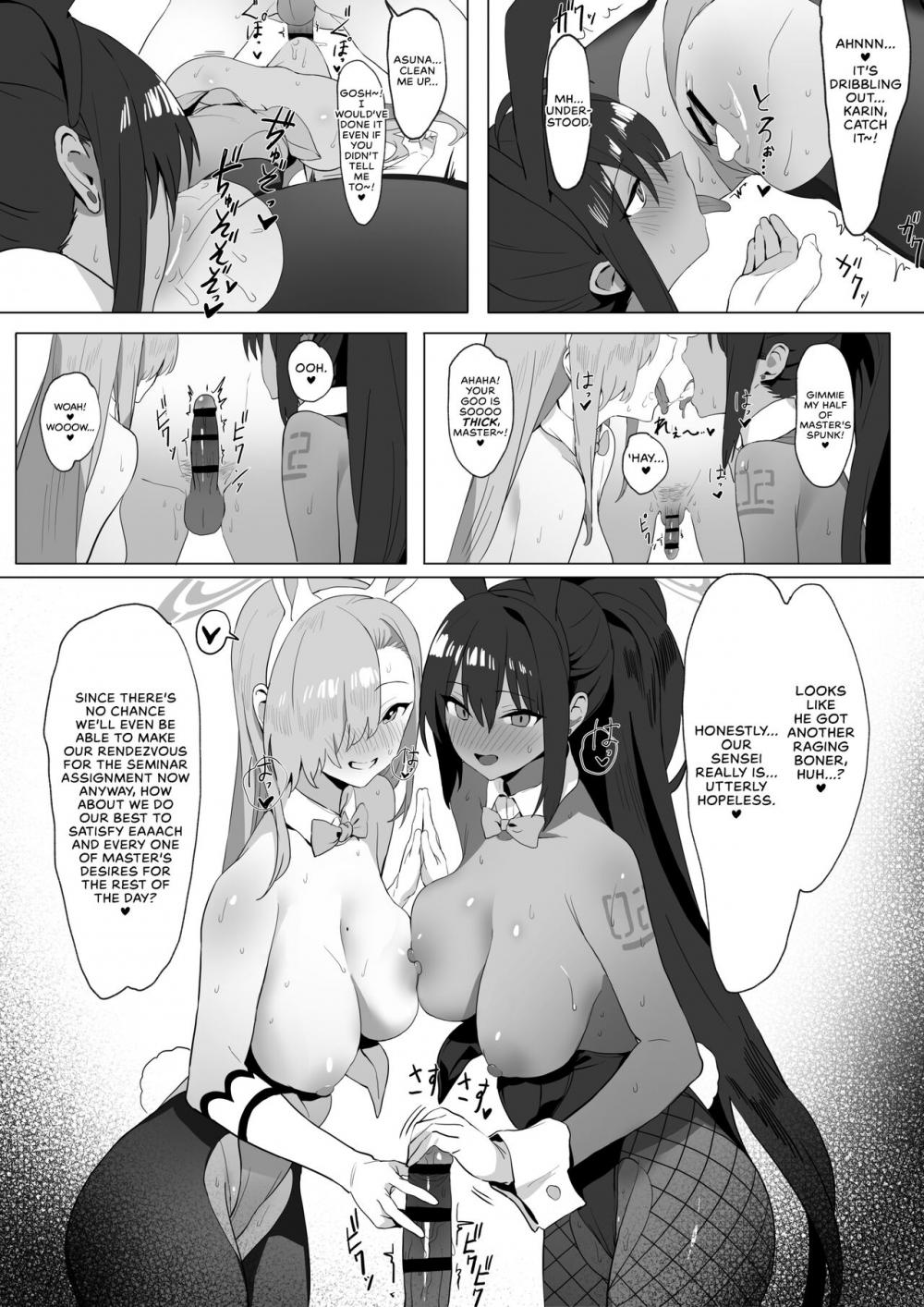 Hentai Manga Comic-Asuna and Karin, At Your Service!-Read-16